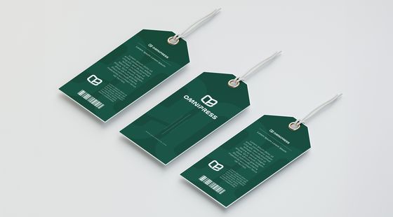 Hang tag dan label hasil produksi Omnipress